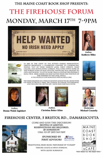 Maine Coast Books Poster March 14 Firehouse Forum(2) lr-2 (427x640)